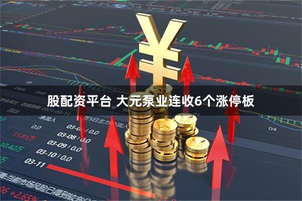 股配资平台 大元泵业连收6个涨停板